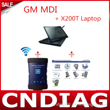 High Quality WiFi Gm Mdi Tech3 Tech 3 Multiple Diagnostic Interface with X200t Laptop Full Set Ready to Use (GM012)